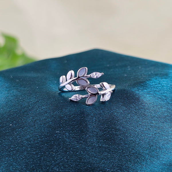 Frozen Forest Adjustable Ring