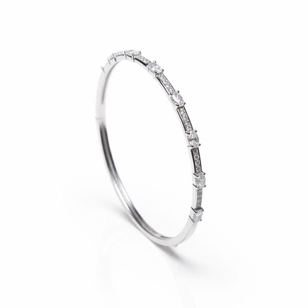 925 Sterling Silver Sparkle Kada