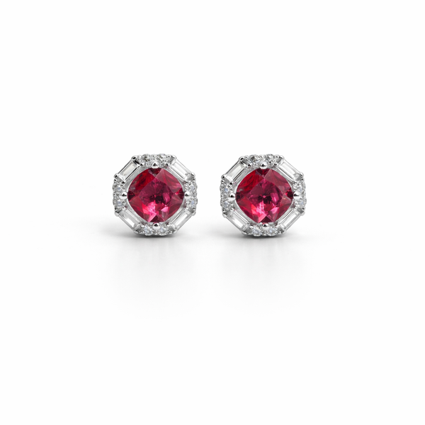 Blush Royale Pink Studs