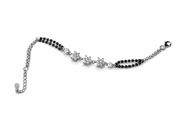 StarSync Silver Mangalsutra