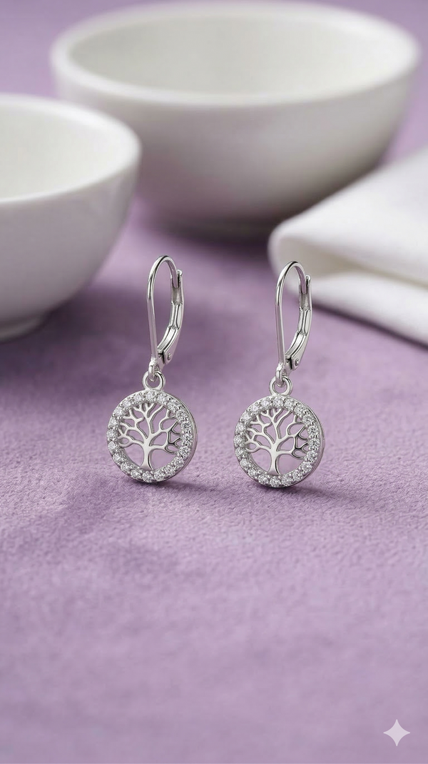 Eterna Tree of Life Silver Drops