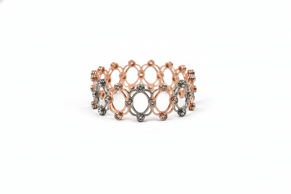 Blossom Cuff- Kada+Ring