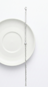 Silver Whisper Chain Bracelet