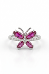ScarletWing Butterfly Ring