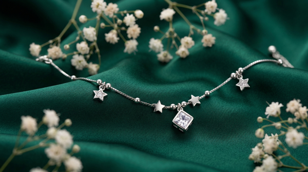 Celestia Starfall Silver Bracelet