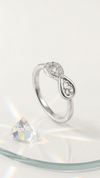 Eternal Double Heart Ring