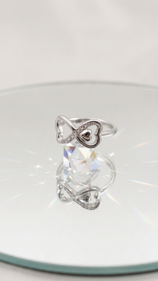 Infinity Heart – 925 Sterling Silver