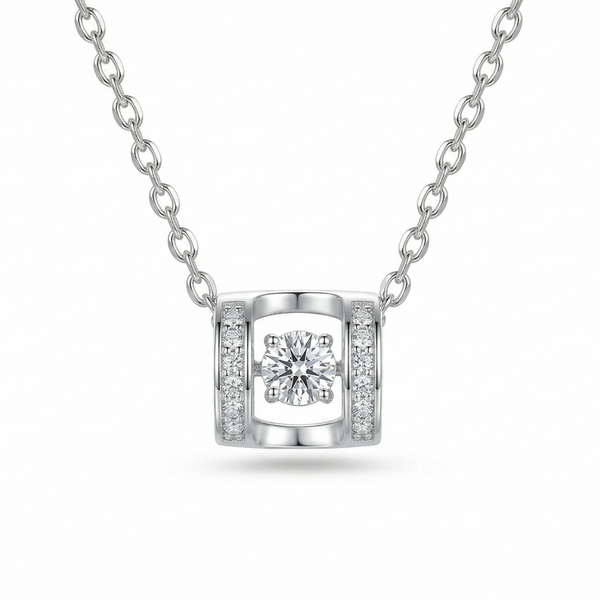 LumiVault Silver Pendant