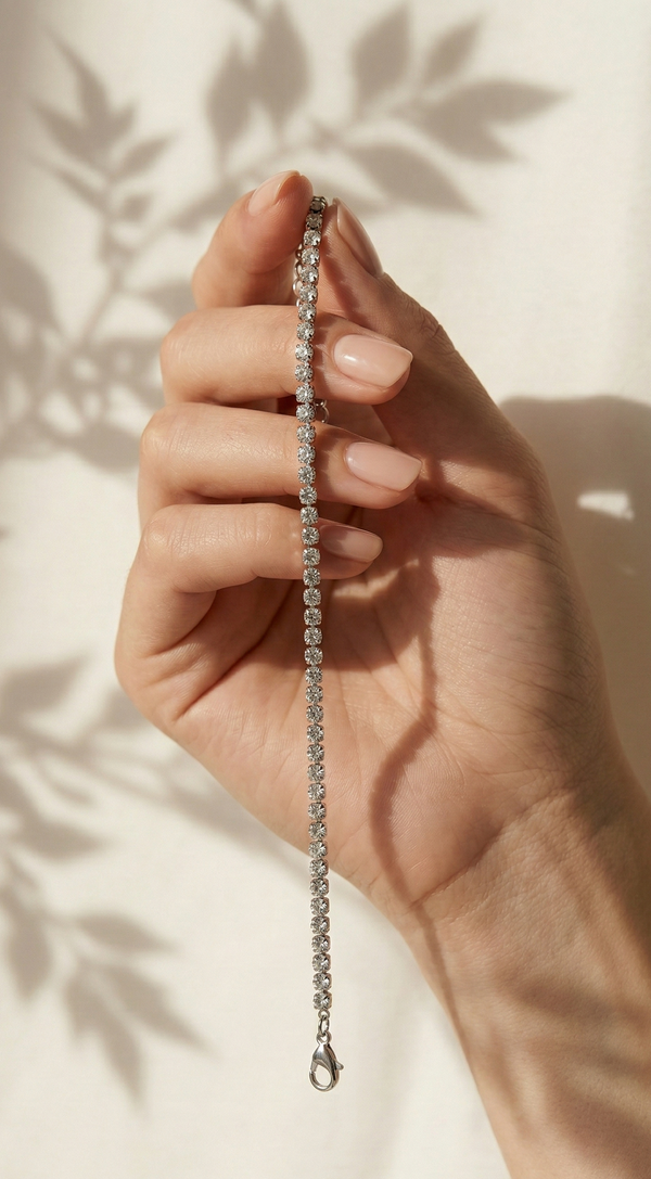 Classic Diamond Line Bracelet