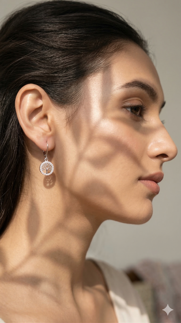 Eterna Tree of Life Silver Drops
