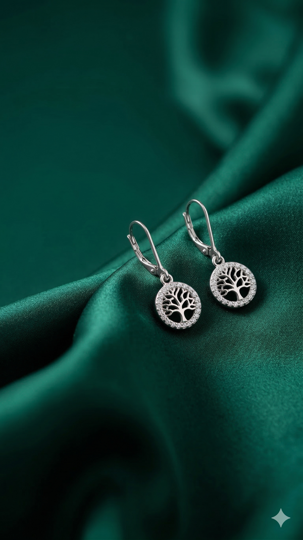Eterna Tree of Life Silver Drops