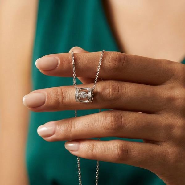 LumiVault Silver Pendant