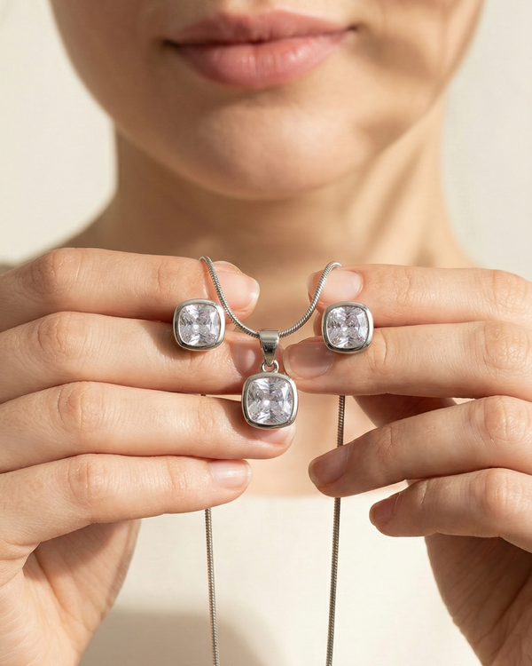 Luna Ice Silver Set