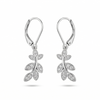 Celeste Leaf Drop Earrings