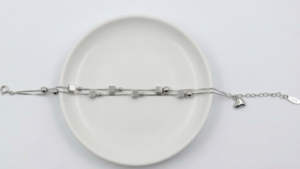 Silver Rhythm Bracelet