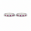 Bezel & Channel Set Ruby Ring