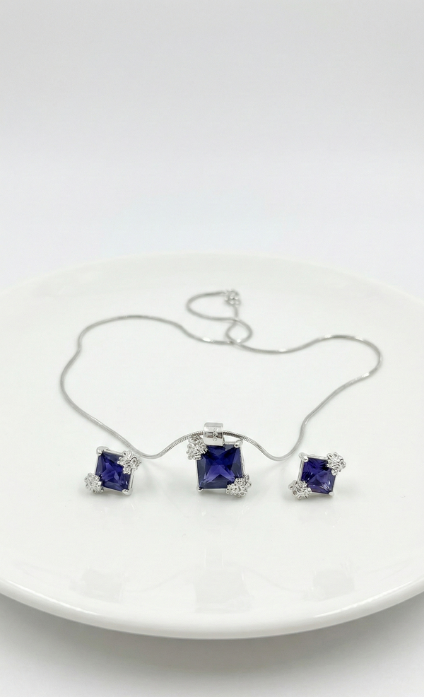 Royal Sapphire Glow Set