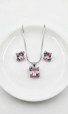 Rose Glow Silver Set