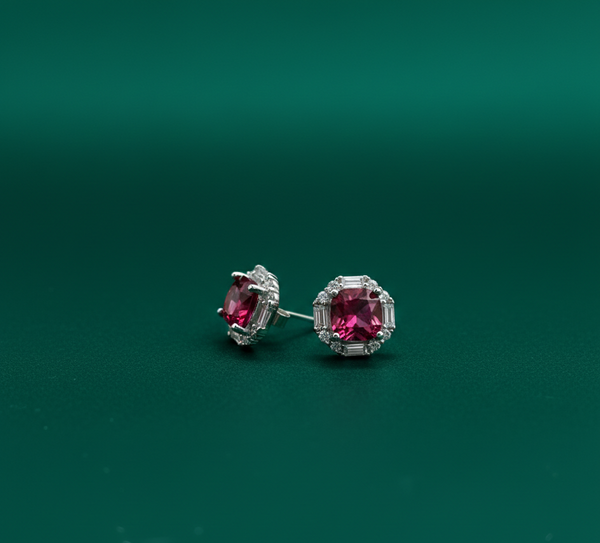 Blush Royale Pink Studs
