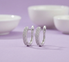 Luxe Pavé Hoops