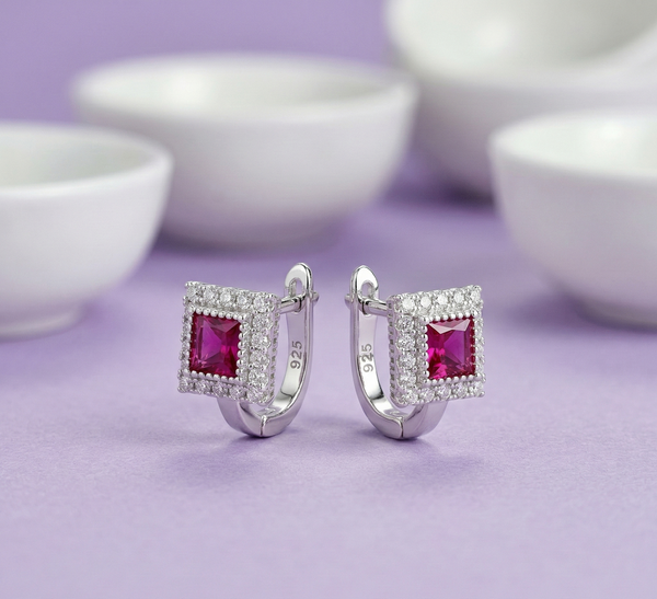 Kids Pink Earrings ✨