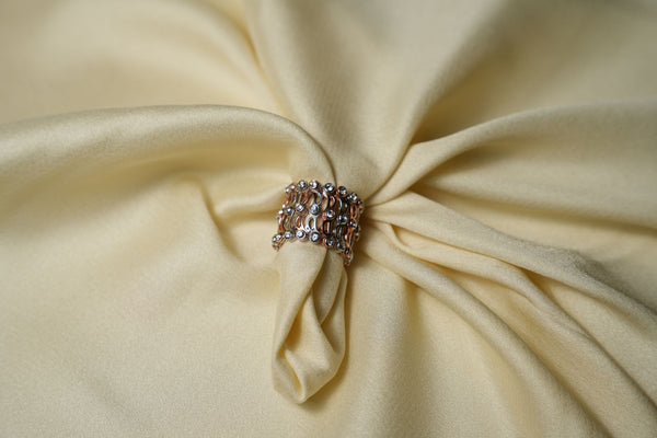 Blossom Cuff- Kada+Ring