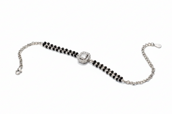 The Silver Radiance Mangalsutra