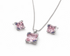 Rose Glow Silver Set