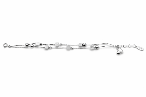Silver Rhythm Bracelet