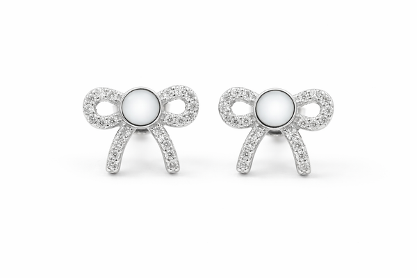 Celeste Bow Spark Studs 🎀