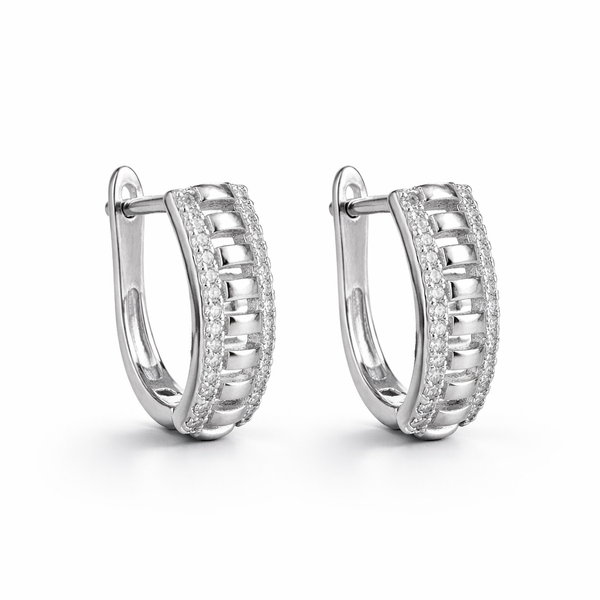 Stellar Pavé Hoops