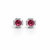 Blush Royale Pink Studs