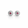 Rosé Halo Luxe Studs