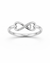 Infinity Heart Ring – 925 Sterling Silver
