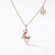 SnowCharm Reindeer Pendant