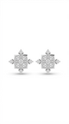 Celeste Cross Sparkle Studs