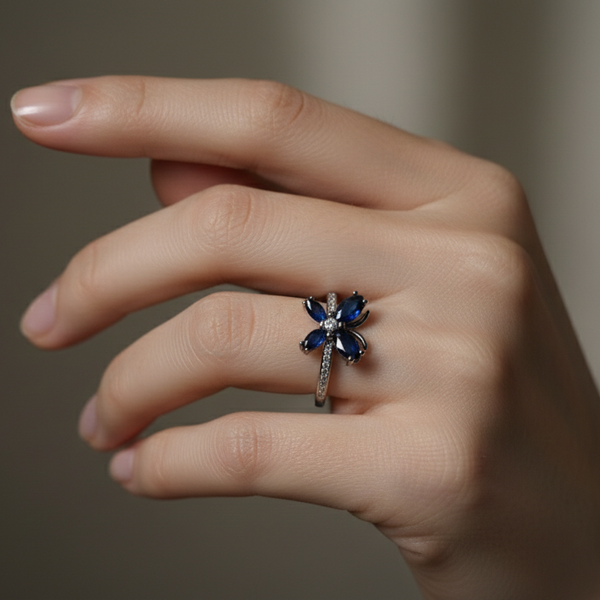 BlueFlare Flutter Ring