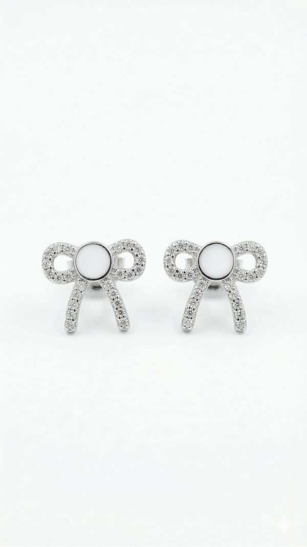 Celeste Bow Spark Studs 🎀
