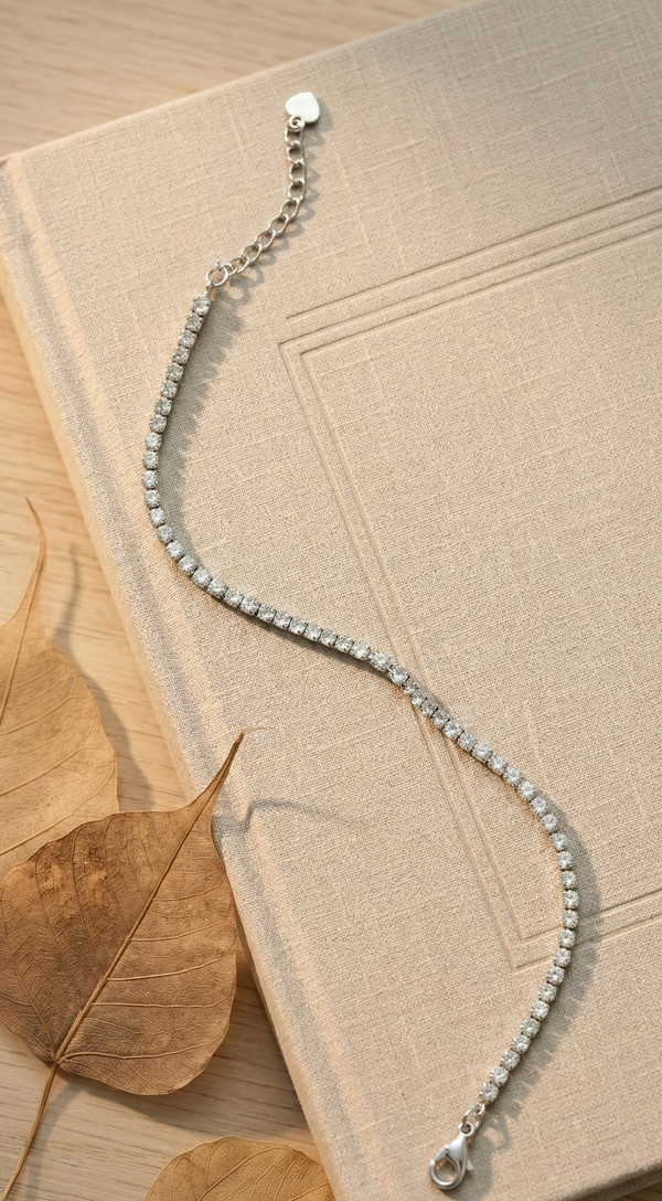 Classic Diamond Line Bracelet