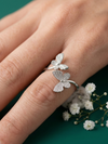 FlutterFit Adjustable Butterfly Ring – 925 Sterling Silver
