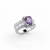 Violet Reign Statement Ring