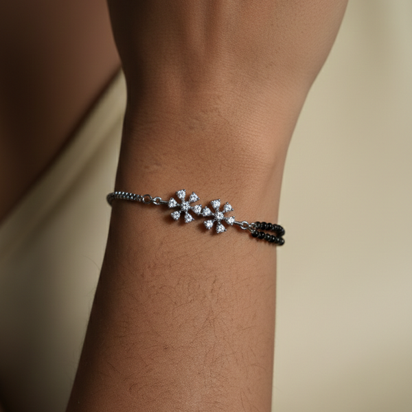 The Noir Bloom Hand Mangalsutra