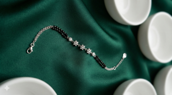 StarSync Silver Mangalsutra