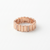 Golden Link Flex Ring – 925 Sterling Silver