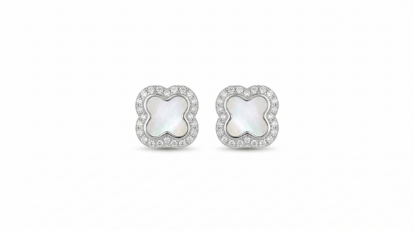Celeste Clover Studs 🍀