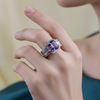 Violet Reign Statement Ring