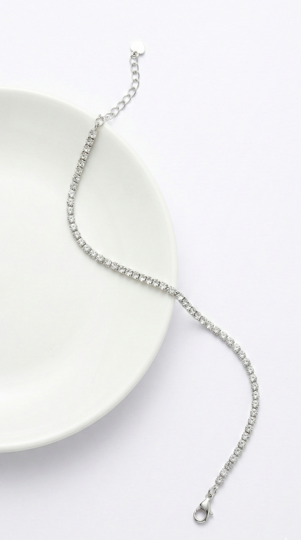 Classic Diamond Line Bracelet