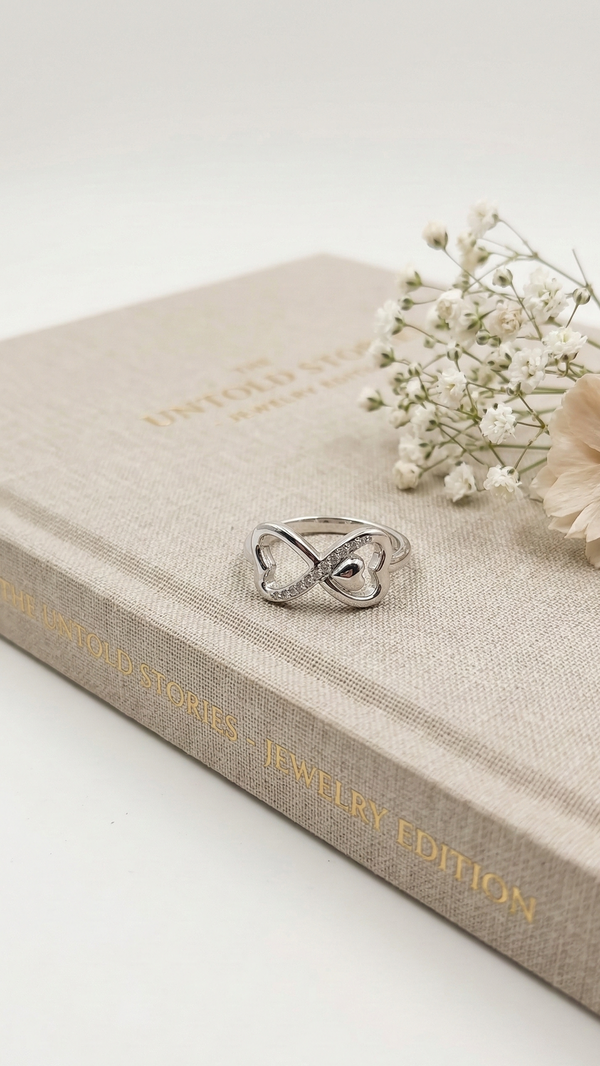 Infinity Heart – 925 Sterling Silver