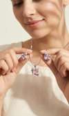 Rose Glow Silver Set