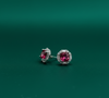 Blush Royale Pink Studs